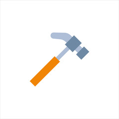 hammer vector for website symbol icon presentation