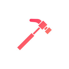 hammer vector for website symbol icon presentation