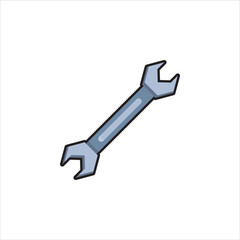 wrench vector for website symbol icon presentation