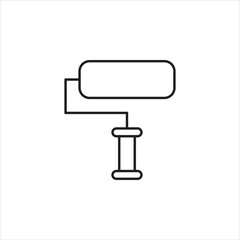 brush roller vector for website symbol icon presentation