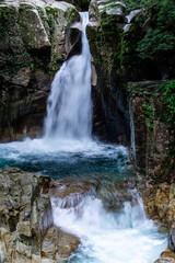 Obraz premium 岐阜県中津川市の竜神の滝