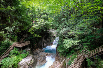 岐阜県中津川市の竜神の滝