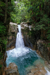 岐阜県中津川市の竜神の滝