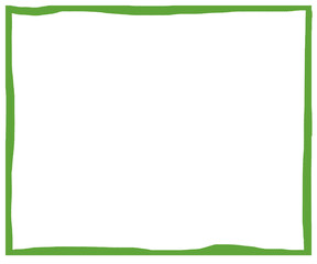 Fototapeta premium 緑フレーム
