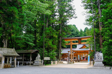 穂高神社 鳥居