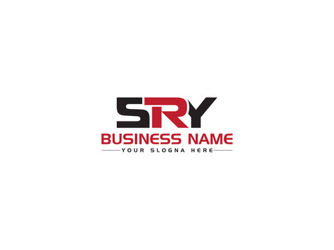 Alphabet SRY Logo Icon Vector, Premium SR s r y Logo Image Design And Colorful Three Letter Design For Your Business