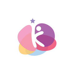 Children safe foundation logo design