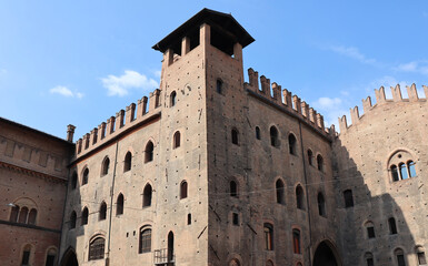 Palazzo Re Enzo, Palace of King Enzo, in Bologna. Italy