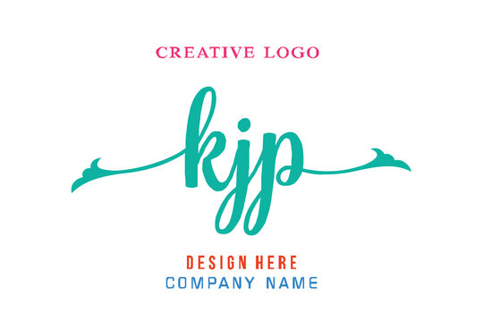 KJP lettering, perfect for company logos, offices, campuses, schools, religious education