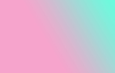landscape multicolored background. gradient of pink and turquoise. Elegant, soft, feminine and rainbow. For use in brochures, cosmetics, zoom wallpapers, and mobile applications.