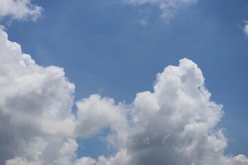 blue sky with clouds