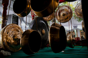 Gamelan, Bonang, Gamelan, Kendang, Kenong and Gong are traditional Javanese and Balinese musical...