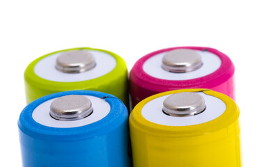 rechargeable battery isolated