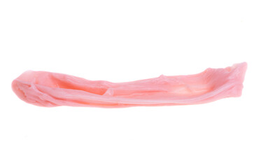 Obraz na płótnie Canvas pink gum isolated