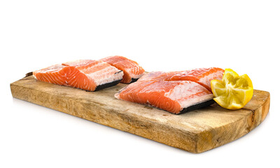 steak of salmon