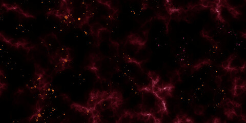 Cosmic neon light blue watercolor background. Paper textured aquarelle deep black canvas for modern creative design. Watercolor background Space, nebula, night Star sky posters.