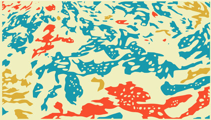 Motifs inspiration taches sur l'eau