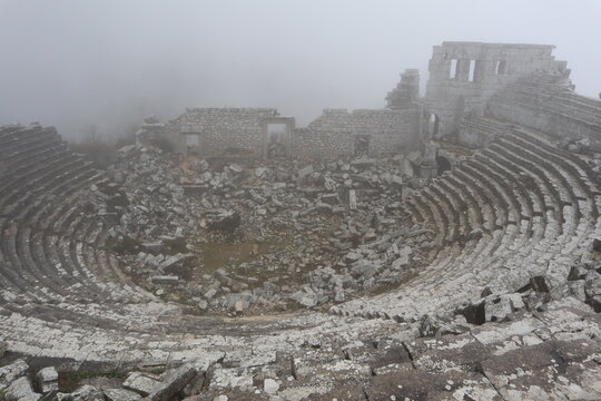 termessos ancient city close to antalya, Turkey