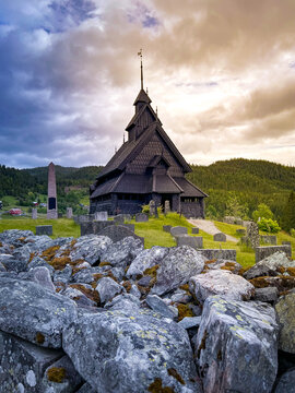 Iglesia de madera vikinga