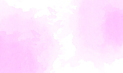 white background with purple brush