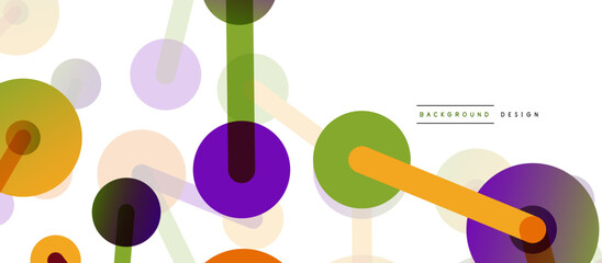 Network concept abstract background. Dots connection. Big data idea. Business template for wallpaper, banner, background or landing