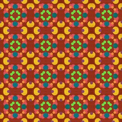 Ethnic handmade ornament. Abstract ethnic ikat pattern. Design for background, wallpaper, illustration, fabric, clothing, batik, carpet, embroidery. 