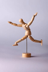 Wooden model of a human figure for drawing_18
