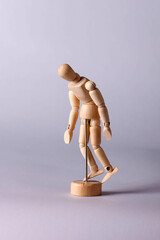 Wooden model of a human figure for drawing_20