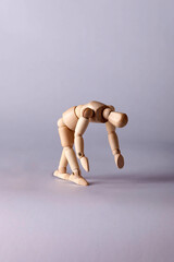 Wooden model of a human figure for drawing_23