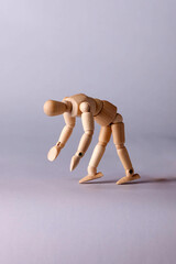 Wooden model of a human figure for drawing_24