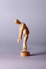 Wooden model of a human figure for drawing_25