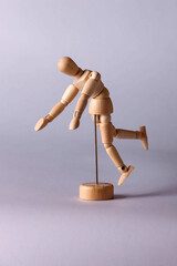 Wooden model of a human figure for drawing_11
