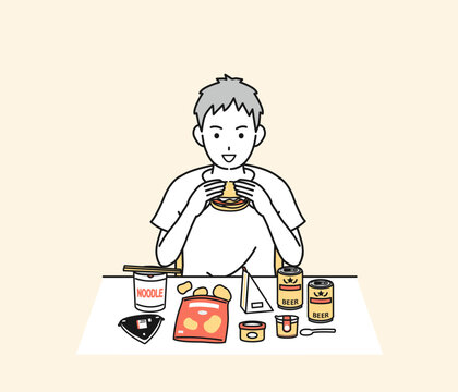 暴飲暴食 Images Browse 544 Stock Photos Vectors And Video Adobe Stock