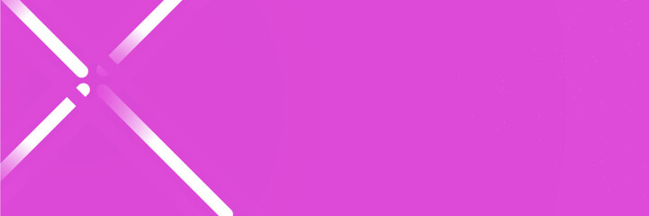 abstract memphis wide geometric banner design