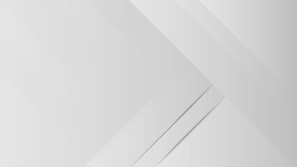 Abstract white background with diagonal lines. Modern simple template design with hexagon shape concept. Suit for cover, posters, advertising, banner, website, book. Vector illustration