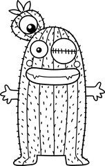 Cactus monster cliaprt