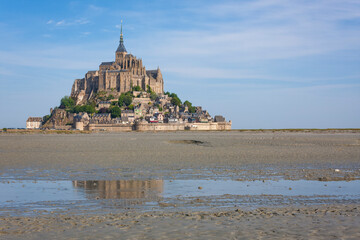 Fototapeta na wymiar Le Mont Saint-Michel, Normandy, France