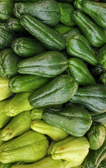 fresh chayote sold at street fair