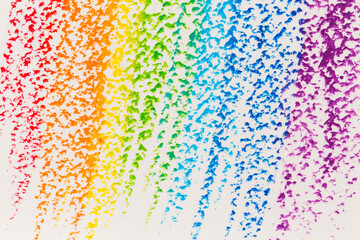 crayon rainbow background