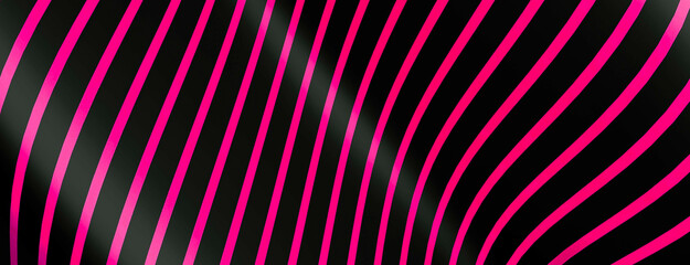Czarne tło w różowe paski © Monika Janiak-Klicha
