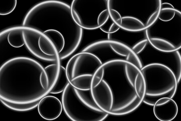 abstract background with circles