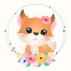 cute fox portrait