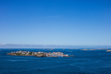 Fototapeta na wymiar The beautiful island Åstol in Bohuslän, Sweden