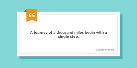 quote template with text placeholder vector. Copy space layout for quote or information template vector.
