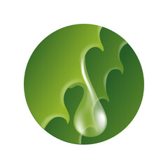 Aloe Vera extract 3D icon