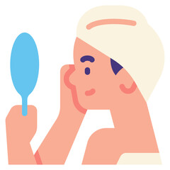beauty flat icon