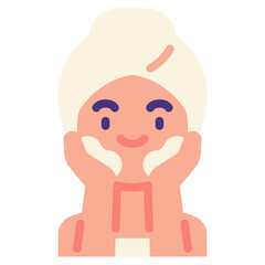 skincare flat icon