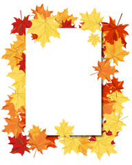 Naklejka na ściany i meble Autumn Frame
