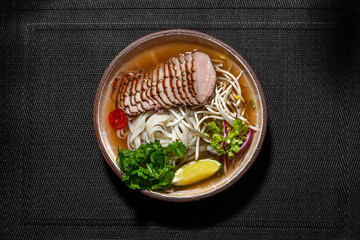 Ramen with veal