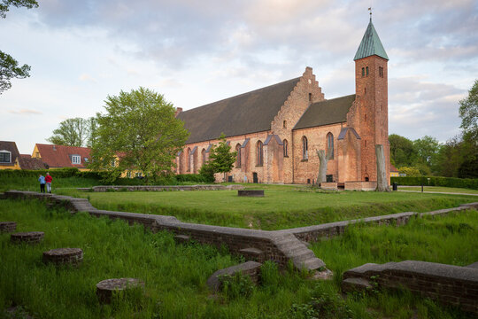 Northwest view on the Maribo Cathedral